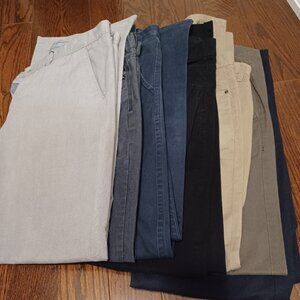 Men's Cotton Assorted Pants Bundle Sized 32x32